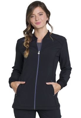 Chaqueta Infinity Antibacteriano cierre amarillo Negro1