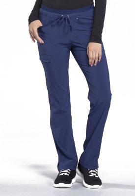 Pantalon Cherokee Iflex Tiro medio Azul Marino				1