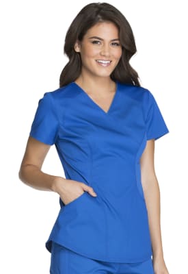 Top Cherokee Luxe Sport Azul Rey