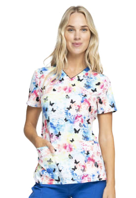 Top Cherokee Infinity Sombra de Mariposas Entre Colores1