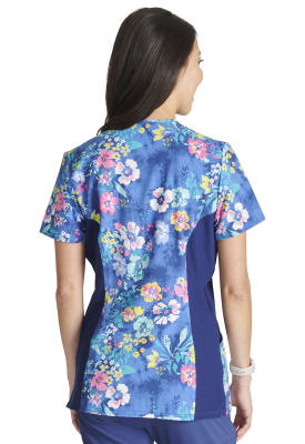 Top Cherokee Iflex flores primaverales Roy