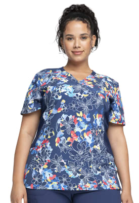 Top Cherokee Iflex flores primaverales1