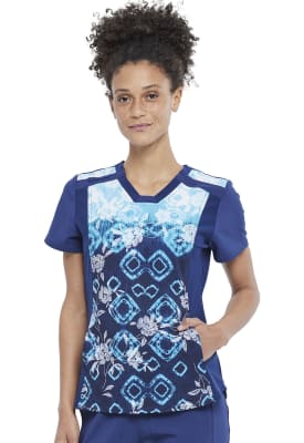 Top Cheroke Iflex Rombos Tie Dye Navy1