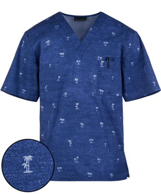 Top Estampado Palmeras Cherokee hombre1