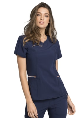 Top Cherokee Statement Cierre Metálico Derecho Azul Marino5