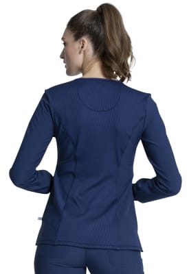 Top Cherokee Infinity Cuello Redondo Navy Manga Larga