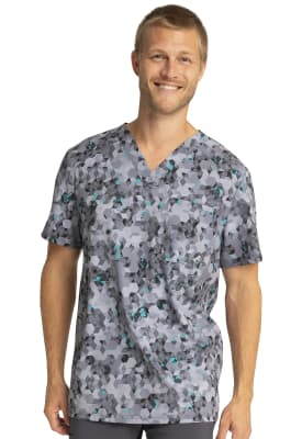 Top Cherokee Infinity Rombos Gris Hombre1