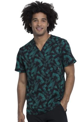 Top Cherokee Infinity verde negro hombre1