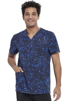 Top Cherokee Infinity Negro y Azul Hombre1