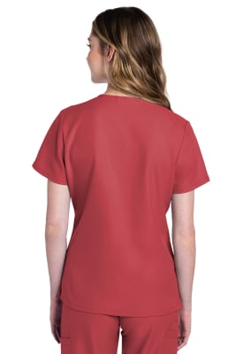 Top Cherokee Ultra Mujer Coral