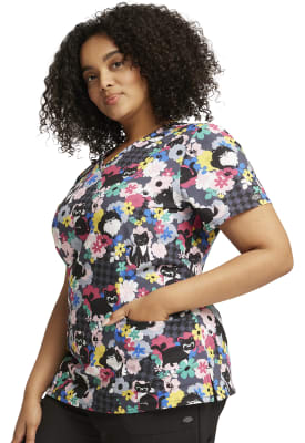 Top Dickies Gris con Animales1