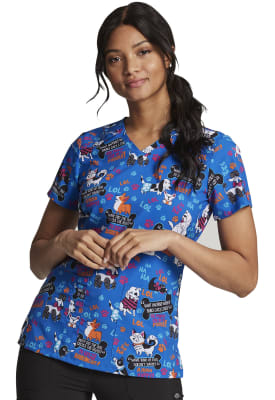 Top Dickies Estampados Perros LOL1