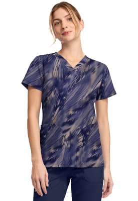 Top Dickies Estampado Acuarela1