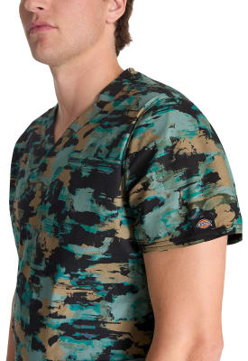 Top Dickies estampado camuflaje extremo