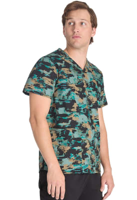 Top Dickies estampado camuflaje extremo