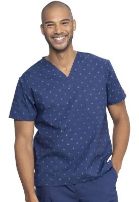 Top Dickies Estampado de la Suerte Navy Hombre1