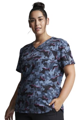 Top Dickies militar en gris1