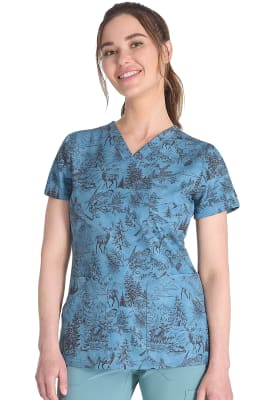 Top Dickies Estampado Toile Rústico1