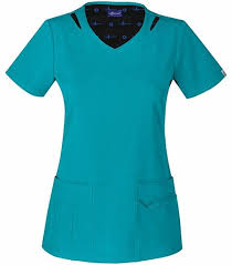 Top Sapphire Antibacterial Detalle Hombros Cie1