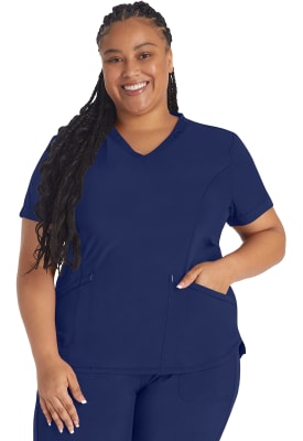 Top Inspira Flex Mujer Azul Marino1