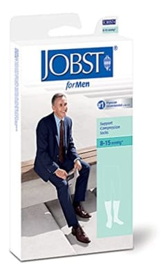 CALCETA HOMBRE JOBST 8-15 NEGRO 