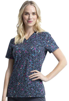 Top Cherokee Infinity Gris Print colores1