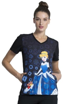Top Cherokee Tooniform Cenicienta