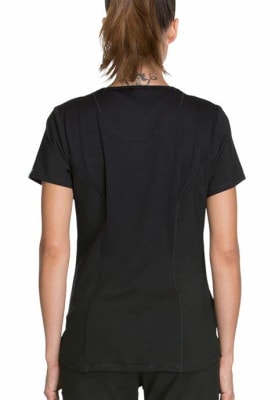 Top Cherokee Infinity acinturado antibacteriano Negro