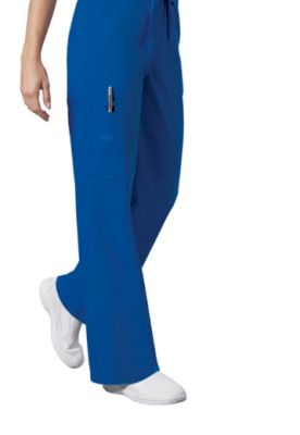 Pantalon Cherokee Core Streetch Tiro Medio Azul Rey1