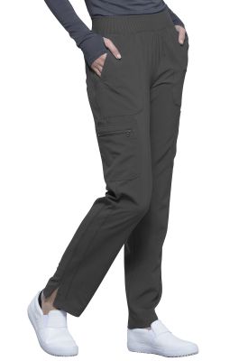 Pantalon Cherokee Infinity Antibacteriano Sin Cordon Gris1