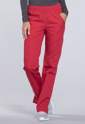 Pantalon Cherokee Originals sin cordon pierna recta Rojo 