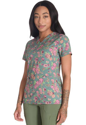Top Dickies Estampado Flores1