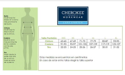 Pantalon Cherokee Core Stretch tiro medio Cie