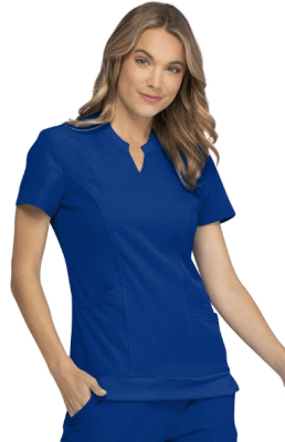 Top Heartsoul cuello estilizado Azul Rey