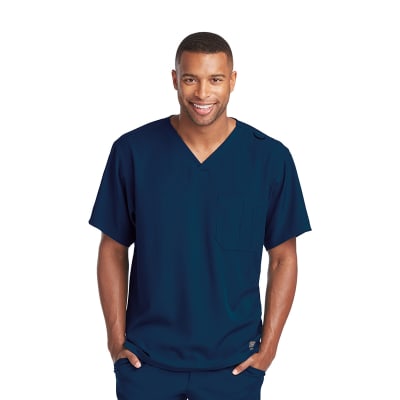 Top Skechers Comfort Stretch Navy Hombre1