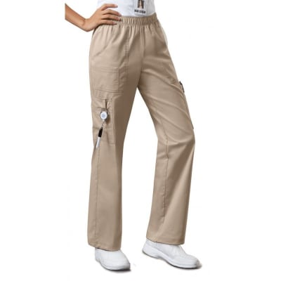 Pantalon Cherokee Cargo Tiro Medio Cafe1