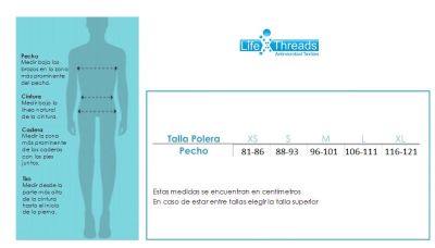 Top Lifetheards antifluidos y antibacteriano Azul rey