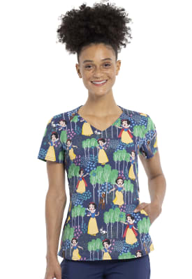 Top Cherokee Navy Blanca Nieves1