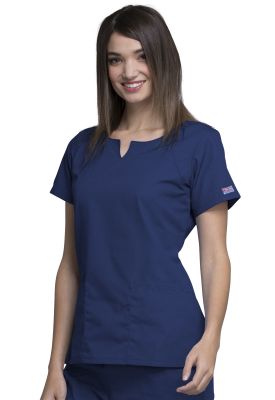 Top básico Cherokee cuello muesca1