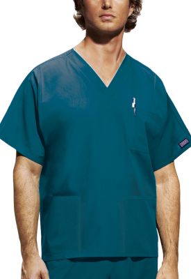 Top Cherokee Core Stretch cuello V azul caribe hombre1