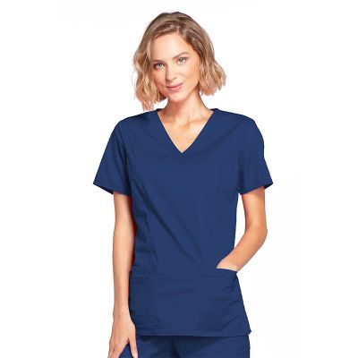Top Cherokee cuello V tradicional Navy1