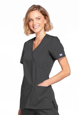 Top Cherokee Elasticado lateral Gris1