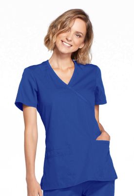 Top Cherokee Elasticado lateral Azul Rey