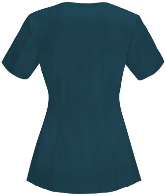 Top Cherokee Infinity Cuello Redondo Azul Caribe