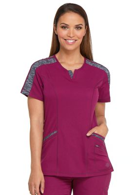 Top Dickies dinamico burdeo con gris Wne1