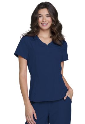 Top Heart Soul Antiarrugas Stretch Navy Bolsillo con cierre1
