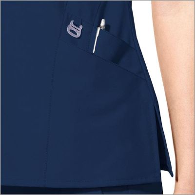 Top Wonderwink Azul Marino