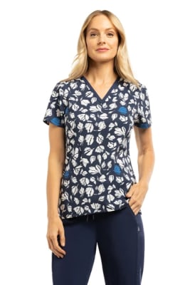 Top tasha+me petalos navy1