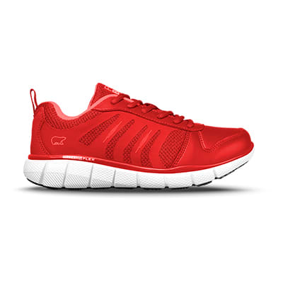 Zapatillas Polar Bear Falcon Work Rojas1