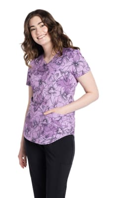 Top Cherokee Estampado Lunares en Flor1